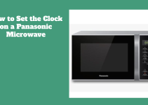 How to Set the Clock on a Panasonic Microwave